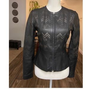 Parker leather jacket